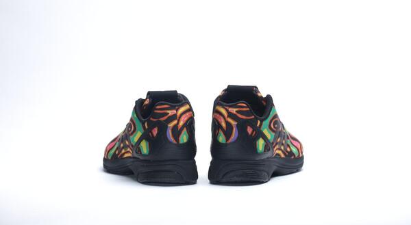  x Jeremy scott スニーカー adidas Originals x Jeremy Scott ZX Flux Tech Psychedelic | S77841